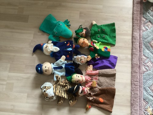 Konvolut aus handpuppen - konvolut,
