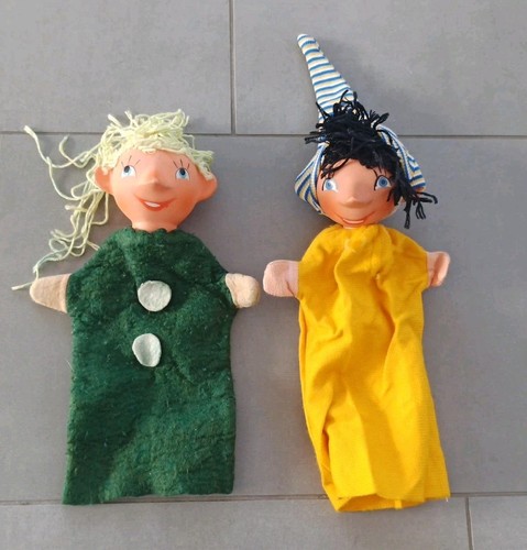 Alte handpuppen puppentheater - alte,