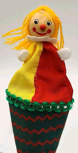 Vintage kasperle handpuppe - kasperle,