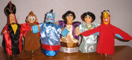 Disney handpuppen aladdin - handpuppen,