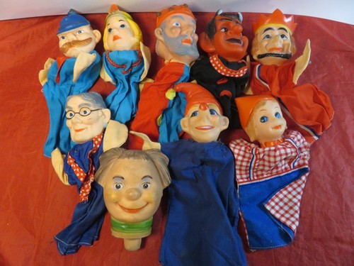Alte hand puppen für - 9,