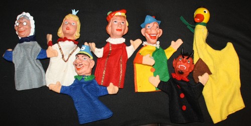Alte kasperlepuppen - 7,