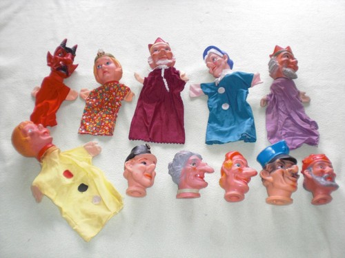 Kasperle handpuppen und - 6,