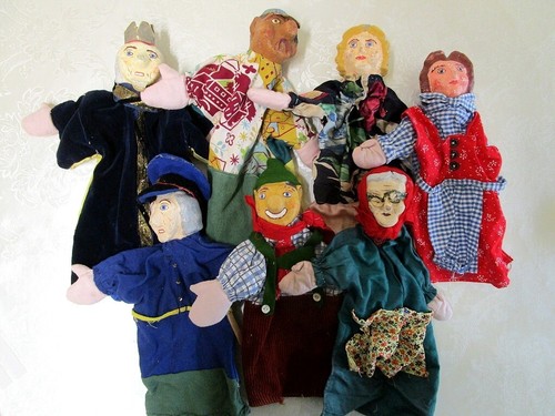 Alte handpuppen konvolut - handpuppen,