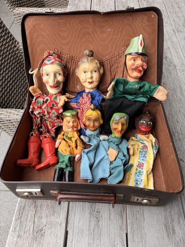 Alte antike vintage kasperle - antike,