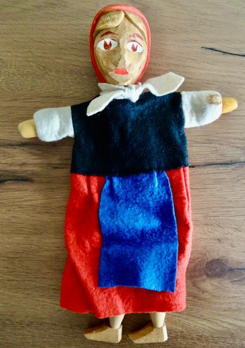 Vintage handpuppe waldorf - vintage, /