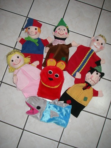 Handpuppen kasperpuppen - handpuppen,