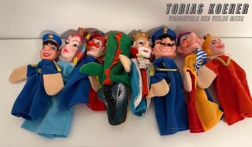 Handpuppen kasperletheater - 8x,