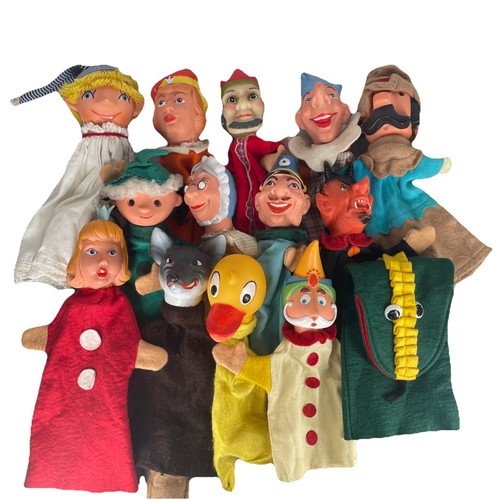 Vintage handpuppen 14 - handpuppen,
