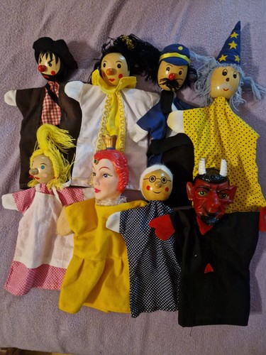 Kasperle handpuppe vintage - vintage,