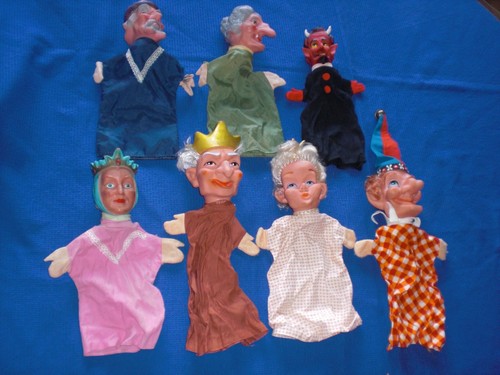Alte kasperle handpuppen - alte,