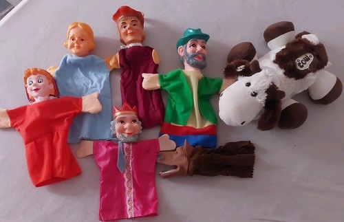 Kasperlepuppen 7er set - kasperlepuppen,