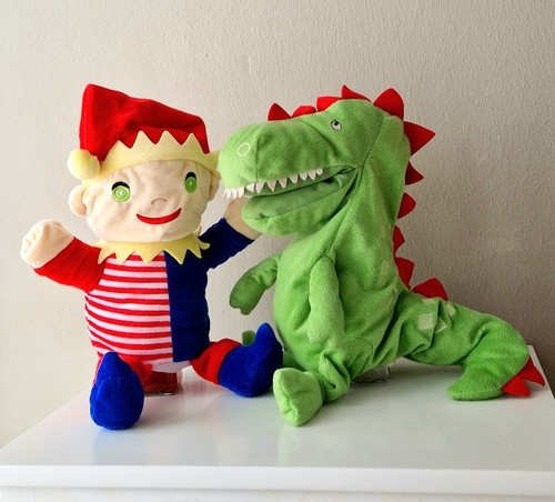 Stoff handpuppen kasperle - 2,