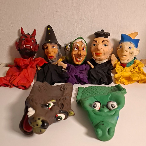 Alte handpuppen - alte,