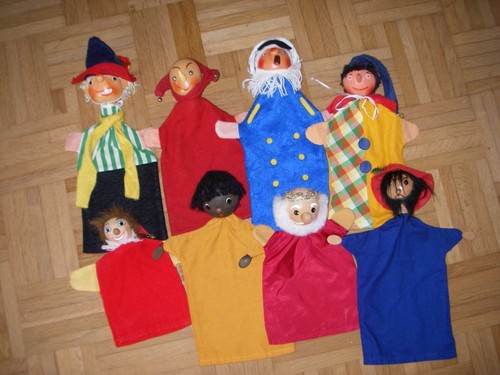 Handpuppen kasperpuppen - handpuppen,
