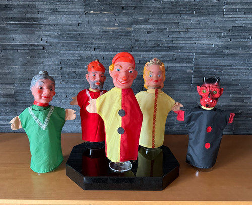 Kasperle theater handpuppen - 5,