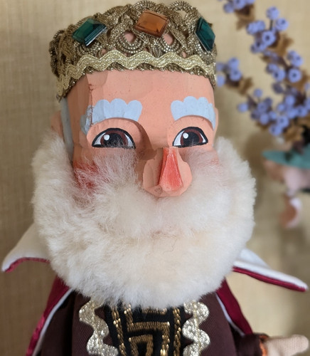 Hohnsteiner handpuppe könig - handpuppe,