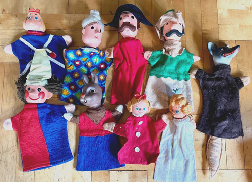 Handpuppe kasperpuppe - handpuppe,