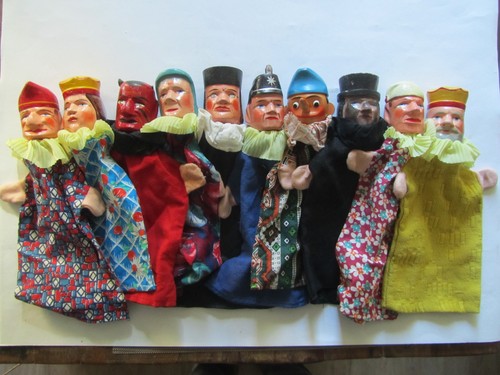 Alte handpuppen für - 10,